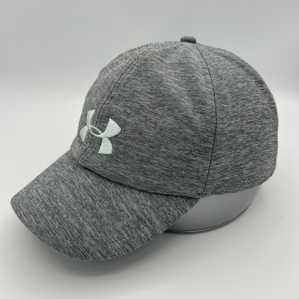 Under Armour Hat Renegade Womens OSFA Grey Space Dye Athletic Sporty